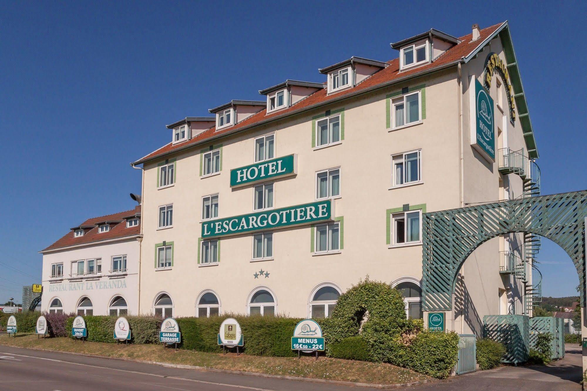 Logis Hotel L'Escargotiere Dijon Sud - Chenôve Exterior foto